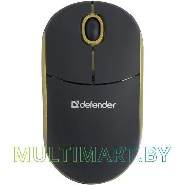 Мышь Defender Discovery MS-630 (черный/желтый)